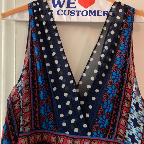 Maxi v neck dress - Picture 7 of 12